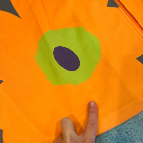 Warhol Inspired Flower Printed Jacket - Picture 12 of 14